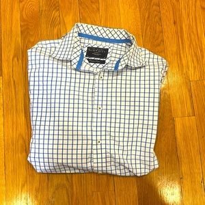 Charles Tyrwhitt Size Medium Peached Poplin Button Down Dress Shirt